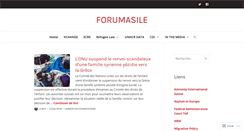 Desktop Screenshot of forumasile.org